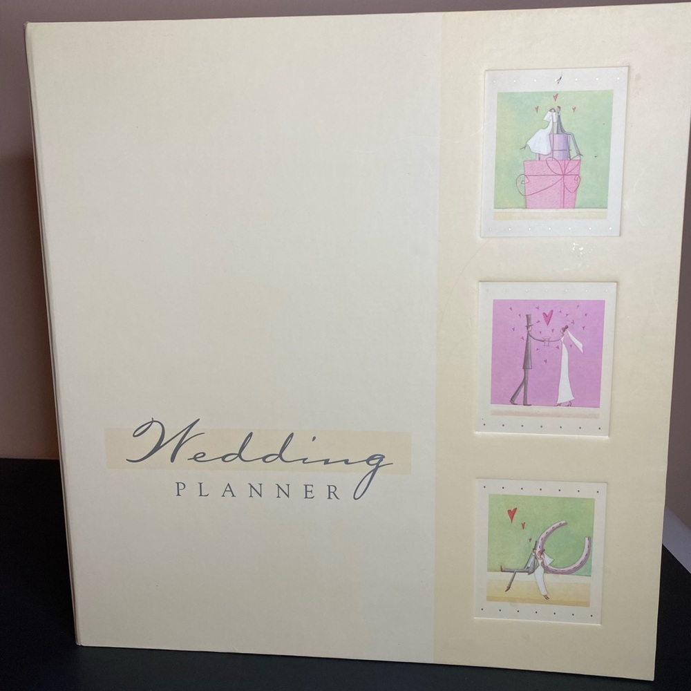 Peper Pot Wedding Planner Notebook Journal Organizer Keepsake NWOT